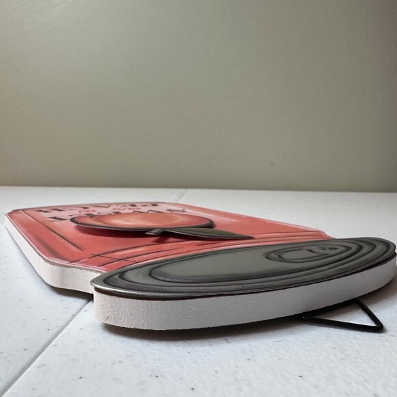 Sweet As A Peach Wall Plaque Sign Home Decoration with Metal accents Wall Sign - Picture 8 of 11